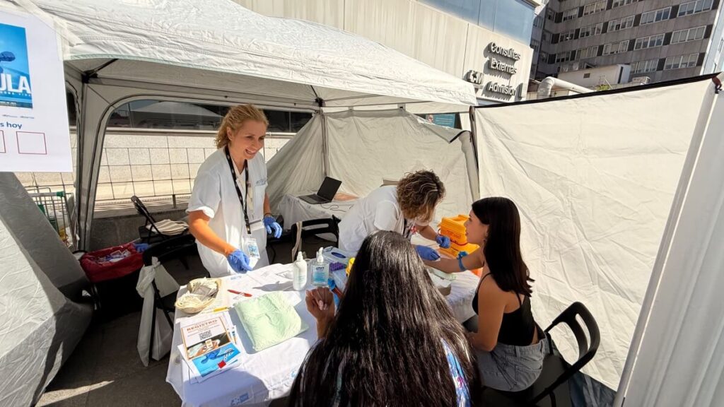Pedalear para la donación de medula ósea y sangre de cordón umbilical