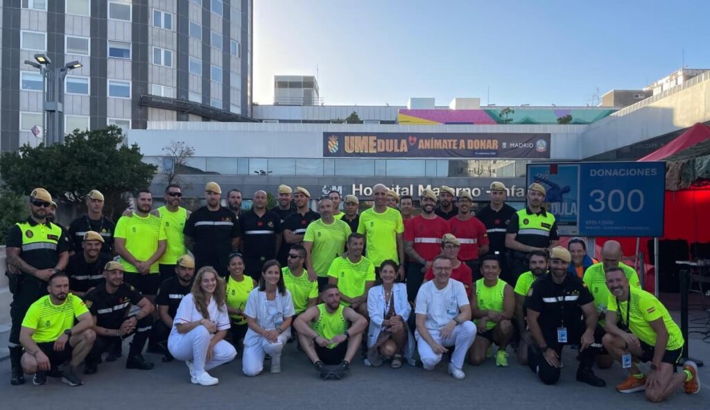 Pedalear para la donación de medula ósea y sangre de cordón umbilical