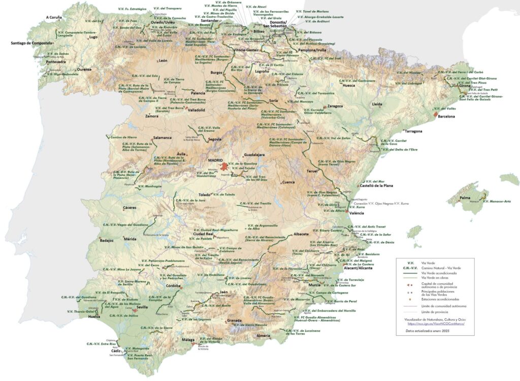 Nuevos ciclistas se abren paso a través de viejas vías ferroviarias