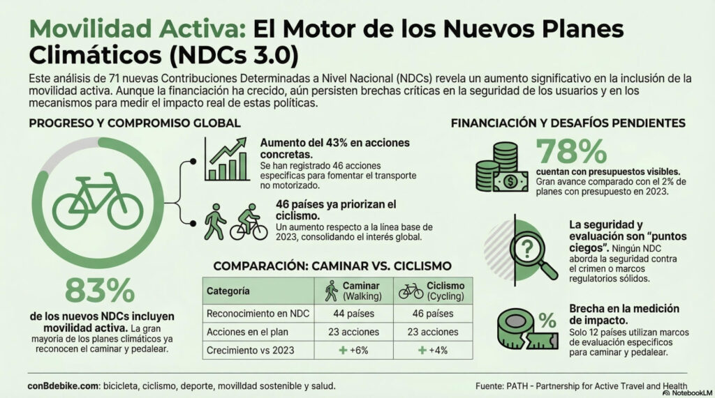 La Bicicleta en las Nuevas Estrategias Climáticas Globales