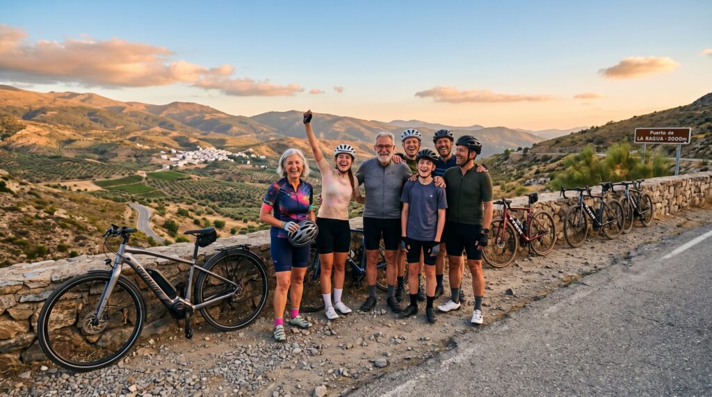 Si haces del ciclismo un hábito se convierte en una pasión de por vida.